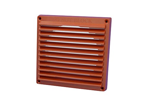 Rytons Building Products rd6lvtcbg Louvre Vent mit Spigot, terracotta von Rytons Building Products