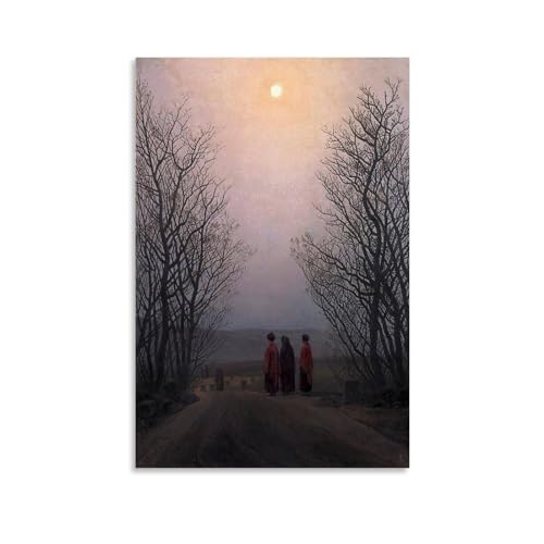 RyuSa Caspar David Friedrich Berühmte Malerarbeiten (Ostermorgen) Druck Poster Bild Druck Leinwand Wandfarbe Kunst Dekor Moderne Heimkunstwerke Geschenkidee 20 x 30 cm von RyuSa