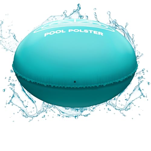 Ryuhic Poolkissen Winter Ø 3m XXL - Pool Luftkissen mit Doppelnaht inkl Reparaturset - Aufblasbare Poolpolster für Winterfeste Poolabdeckung - Frost und Wetterschutz UV beständig Poolpolster Ryuhic Poolkissen Winter Ø 3m XXL - Pool Luftkissen mit Doppelnaht inkl Reparaturset - Aufblasbare Poolpolster für Winterfeste Poolabdeckung - Frost und Wetterschutz UV beständig Poolpolster von Ryuhic