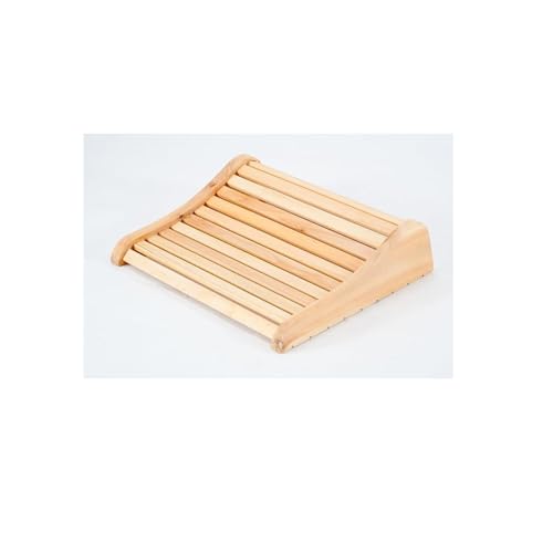 Ryuhic Sauna Kopfstütze Holz, Ergonomisch geformt Saunazubehör, 1 Stück, 37 x 33 x 10cm von Ryuhic
