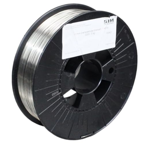 Edelstahl Schweißdraht VA V2A 308L 1.4316 1,0mm 0,5-15kg MIG MAG Niro Inox STM (D200, 5 Kg) von Zpanlovely