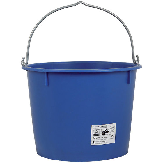 S+W - Mörtelkübel, kranbar blau, 90 Liter von S+w