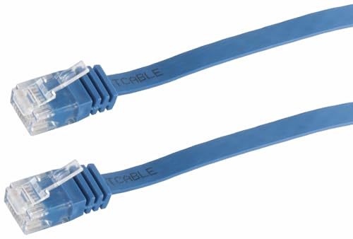 CAT 6 U/UTP Flach-Kabel 0,25m Blau CAT 6 U/UTP Flach-Kabel 0,25m Blau von S/CONN maximum connectivity