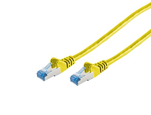S/CONN maximum connectivity Patchkabel cat6A S/FTP PiMF Gelb 15m von S/CONN maximum connectivity