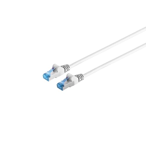 S/CONN maximum connectivity Patchkabel cat6A S/FTP PIMF weiß 1m von S/CONN maximum connectivity