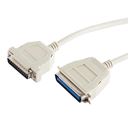 Druckerkabel Bidirektional 25-pol. Sub D-Stecker-36-pol. Centronics Stecker 10m von S/CONN maximum connectivity