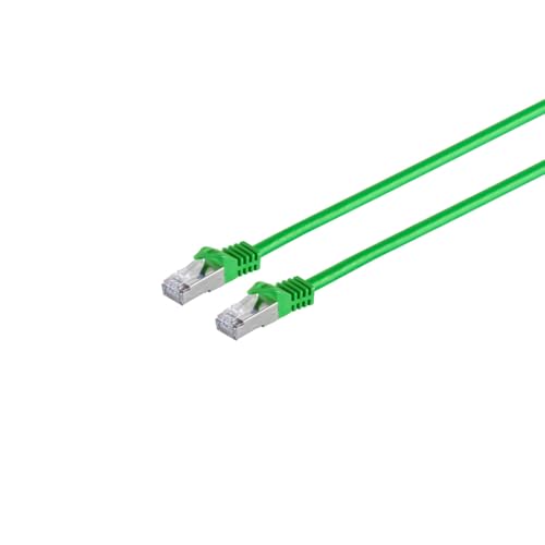 S/CONN maximum connectivity RJ45 Patchkabel m. CAT 7 Rohkabel PIMF grün 30m von S/CONN maximum connectivity