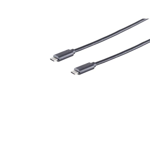 S/CONN maximum connectivity USB Kabel, 3.1 Gen 2, C-Stecker - C-Stecker, 2m von S/CONN maximum connectivity