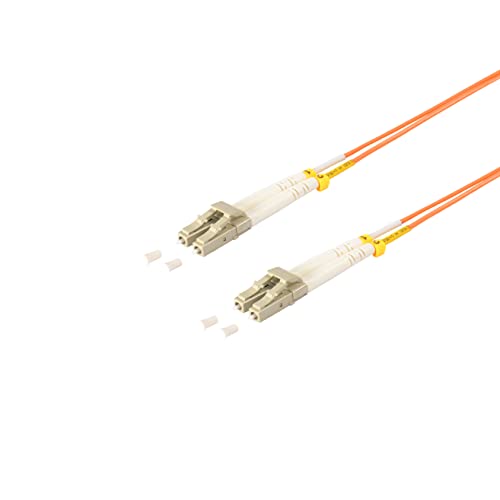 S-Conn 77931 Multimode-LWL-Duplex Patchkabel "LC/LC 50/125µ, OM2", 1m orange von S/CONN maximum connectivity