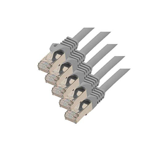 S-Conn RJ45 Patchkabel S/FTP,PIMF, Rohkabel CAT 7 Halogenfrei VE5, 0,5m von S/CONN maximum connectivity