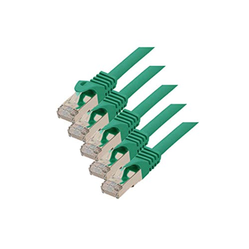 S-Conn RJ45 Patchkabel S/FTP,PIMF, Rohkabel CAT 7 Halogenfrei VE5, grün, 0,5m S-Conn RJ45 Patchkabel S/FTP,PIMF, Rohkabel CAT 7 Halogenfrei VE5, grün, 0,5m von S/CONN maximum connectivity