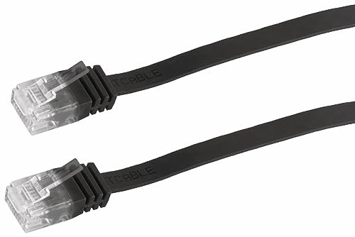 Tecline Black Box FT610 Kabelbinder, Schwarz, 100 Stück von S/CONN maximum connectivity