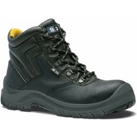 S 24 Bossi Industrie - Sicherheitsschuhe S24 boa S3 - Schwarzes genarbtes Leder - Größe 44 - 5132 von S 24 BOSSI INDUSTRIE