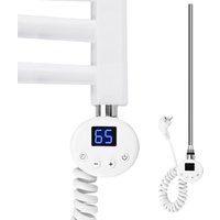 S'afielina - Heizstab Heizpatrone mit digitalem Thermostat für Badheizkörper, Heizelement aus Edelstahl Weiß Elektroheizstab Heizung Heizkörper S'afielina - Heizstab Heizpatrone mit digitalem Thermostat für Badheizkörper, Heizelement aus Edelstahl Weiß Elektroheizstab Heizung Heizkörper von S'AFIELINA