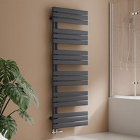 S'afielina - Badheizkörper Handtuchheizkörper Flach Paneel Heizkörper für Bad Seitenanschlusss Anthrazit 1599x600mm 958 Watt S'afielina - Badheizkörper Handtuchheizkörper Flach Paneel Heizkörper für Bad Seitenanschlusss Anthrazit 1599x600mm 958 Watt von S'AFIELINA