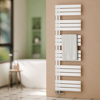 S'afielina - Badheizkörper Handtuchheizkörper Weiß Flach Paneel Seitenanschlusss Heizkörper für Bad 1599x500mm 794 Watt S'afielina - Badheizkörper Handtuchheizkörper Weiß Flach Paneel Seitenanschlusss Heizkörper für Bad 1599x500mm 794 Watt von S'AFIELINA