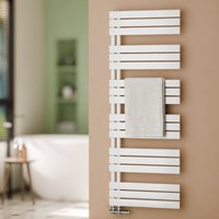 S'AFIELINA Badheizkörper Handtuchheizkörper Weiß Flach Paneel Seitenanschlusss Heizkörper für Bad 1599x600mm 958 Watt S'AFIELINA Badheizkörper Handtuchheizkörper Weiß Flach Paneel Seitenanschlusss Heizkörper für Bad 1599x600mm 958 Watt von S'AFIELINA