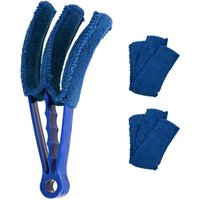 S'AFIELINA Blindstaubbürste – Handtuch-Heizkörper- & Rolladen-Reinigungsbürste, Mikrofaser, abnehmbar, handwaschbar, wiederverwendbar, Blau,1 Stück S'AFIELINA Blindstaubbürste – Handtuch-Heizkörper- & Rolladen-Reinigungsbürste, Mikrofaser, abnehmbar, handwaschbar, wiederverwendbar, Blau,1 Stück von S'AFIELINA