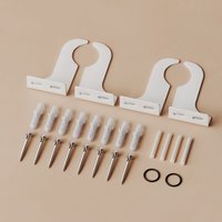 S'AFIELINA Heizkörper Halterung 48 × 88mm Montagematerial Befestigung Satz Montage Set Aufhängung Halter Halterung für Paneel-/Flachheizkörper 3 Stück S'AFIELINA Heizkörper Halterung 48 × 88mm Montagematerial Befestigung Satz Montage Set Aufhängung Halter Halterung für Paneel-/Flachheizkörper 3 Stück von S'AFIELINA
