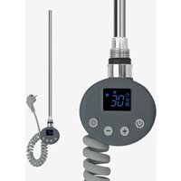 S’AFIELINA Heizstab mit Thermostat 1200W, programmierbarer Timer & LCD-Anzeige, WiFi, für Badheizkörper, Edelstahl, intelligente Steuerung, Anthrazit S’AFIELINA Heizstab mit Thermostat 1200W, programmierbarer Timer & LCD-Anzeige, WiFi, für Badheizkörper, Edelstahl, intelligente Steuerung, Anthrazit von S'AFIELINA