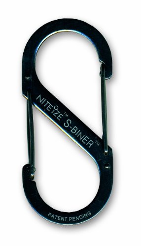 S-Biner SB301 Karabiner S-Biner - Rostfreier Stahl - 6,7 x 2,9 cm - Schwarz S-Biner SB301 Karabiner S-Biner - Rostfreier Stahl - 6,7 x 2,9 cm - Schwarz von S-Biner
