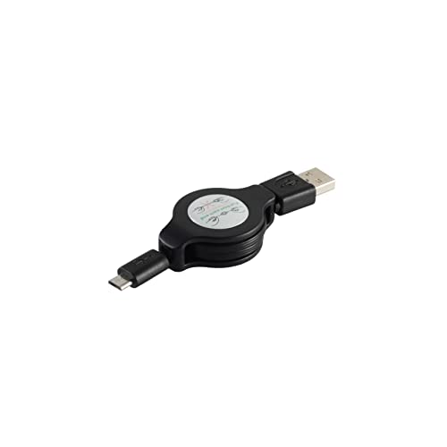 S-Conn 14-18001 USB-Kabel (1 m, USB A, Micro-USB B, 2.0, Schwarz) von S/CONN maximum connectivity