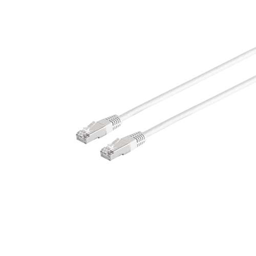 S-Conn 5 m RJ45 5 m Cat6 S/FTP (S-STP) weiß von S-Conn