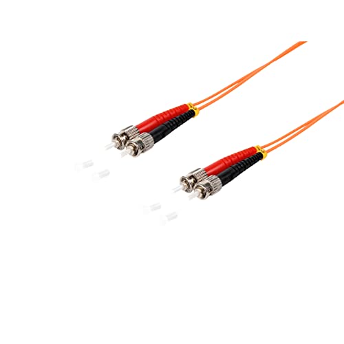 S-Conn 77901 Multimode-LWL-Duplex Patchkabel "Stecker/Stecker 50/125µ, OM2", 1m orange von S/CONN maximum connectivity