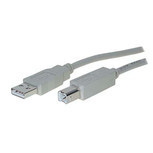 S-Conn USB Kabel, Typ A Stecker auf Typ B Stecker, USB 2.0 1,00m von S-Conn