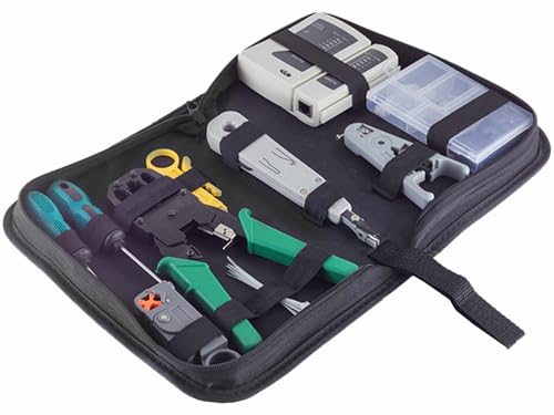 S-Conn Werkzeugset, Netzwerk, 10-teilig, mit Tasche S-Conn Werkzeugset, Netzwerk, 10-teilig, mit Tasche von S-Conn