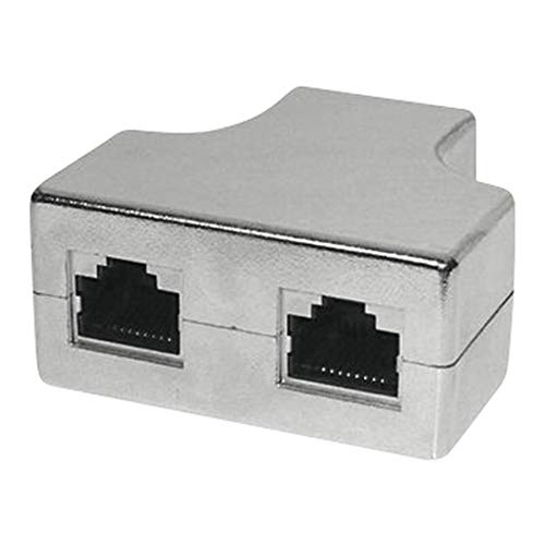 T-Adapter - RJ45 Verbinder, 3 x RJ45 Kupplung, Kat.5 [Elektronik] von S-Conn