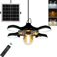 192 LED Solar Hängeleuchte mit Bewegungsmelder, 4 Panele, mit Leuchtmittel, Garagenbeleuchtung, wasserdichte Außenbeleuchtung, Terrassenbeleuchtung, 192 LED Solar Hängeleuchte mit Bewegungsmelder, 4 Panele, mit Leuchtmittel, Garagenbeleuchtung, wasserdichte Außenbeleuchtung, Terrassenbeleuchtung, von S-GIANT