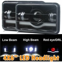 2-teiliger Scheinwerfer, quadratische Frontlampenschale aus Aluminium für 45-W-5-Zoll-LED-Autoscheinwerfer von S-GIANT