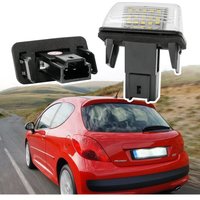 2er Set LED Kennzeichenbeleuchtung für Peugeot 206 207 306 307 308 406 407 5008 Citroën C3 C4 C5 2er Set LED Kennzeichenbeleuchtung für Peugeot 206 207 306 307 308 406 407 5008 Citroën C3 C4 C5 von S-GIANT