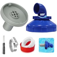 360° drehbare Schwimmbad-Einlaufdüse für Intex Bestway Pool-Auslaufdüsen-Zubehör, Einlaufdüse für Stahlwandpool, Schwimmbadzubehör, 32 mm 360° drehbare Schwimmbad-Einlaufdüse für Intex Bestway Pool-Auslaufdüsen-Zubehör, Einlaufdüse für Stahlwandpool, Schwimmbadzubehör, 32 mm von S-GIANT