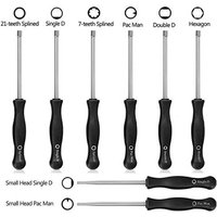6-teiliges Vergaser-Einstellschraubendreher-Set für Sears Poulan Husqvarna Weedeater Echo Toro Ryobi Homelite Kettensäge Freischneider Laubschneider von S-GIANT