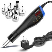600 W Mini-Heißluftpistole, tragbar, 100 °C bis 550 °C Temperatur, schnelles Aufheizen, mit Überlastschutz, Edelstahldüse für Heimwerkerarbeiten 600 W Mini-Heißluftpistole, tragbar, 100 °C bis 550 °C Temperatur, schnelles Aufheizen, mit Überlastschutz, Edelstahldüse für Heimwerkerarbeiten von S-GIANT
