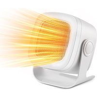 800W Heizlüfter, PTC Mini Elektroheizer 90° Oszillation, Elektroheizer mit 2 Modi, Kompakter Raumheizer, Tragbarer Heizstrahler für Wohnzimmer, 800W Heizlüfter, PTC Mini Elektroheizer 90° Oszillation, Elektroheizer mit 2 Modi, Kompakter Raumheizer, Tragbarer Heizstrahler für Wohnzimmer, von S-GIANT