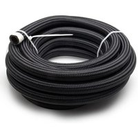 AN10 Kraftstoffschlauch, verstärkter Gummi-Kraftstoffschlauch, Edelstahlgeflecht, Nylon-geflochtener Kraftstoffleitungsschlauch, 1 m von S-GIANT