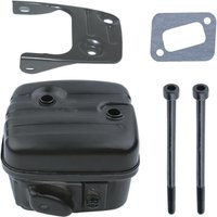 Auspuffschalldämpfer für Husqvarna 346XP 340 345 351 353 Kettensäge, Auspuffschalldämpfer Ersatzteile Auspuff + Dichtung + Halterung + Schrauben Auspuffschalldämpfer für Husqvarna 346XP 340 345 351 353 Kettensäge, Auspuffschalldämpfer Ersatzteile Auspuff + Dichtung + Halterung + Schrauben von S-GIANT