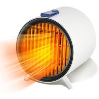 Heizlüfter, Keramik-Heizlüfter, 500 W, elektrischer Heizlüfter, Überhitzungsschutz, Raumheizung, für Innenräume, Büros, Wohnungen, Schlafzimmer Heizlüfter, Keramik-Heizlüfter, 500 W, elektrischer Heizlüfter, Überhitzungsschutz, Raumheizung, für Innenräume, Büros, Wohnungen, Schlafzimmer von S-GIANT
