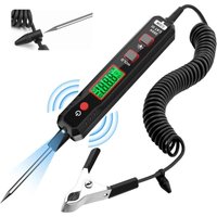 Intelligenter Stromkreistester, 0,8 V – 100 V Gleichstrom-Spannungstester mit Hintergrundbeleuchtung, digitale Prüfleuchte mit Taschenlampe, Intelligenter Stromkreistester, 0,8 V – 100 V Gleichstrom-Spannungstester mit Hintergrundbeleuchtung, digitale Prüfleuchte mit Taschenlampe, von S-GIANT