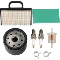 Luftfilter 698754/273638 + Kraftstofffilter 691035 + Ölfilter 696854 + Zündkerze - Kompatibel mit Briggs & Stratton Intek Extended Life Series V-Twin Luftfilter 698754/273638 + Kraftstofffilter 691035 + Ölfilter 696854 + Zündkerze - Kompatibel mit Briggs & Stratton Intek Extended Life Series V-Twin von S-GIANT