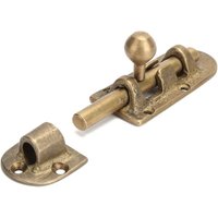 Messing-Türschloss, Home Security Antike Fensterriegel Vintage-Schiebetürschloss mit Schnalle aus reinem Kupfer, Schieberiegel für die Innentür von von S-GIANT