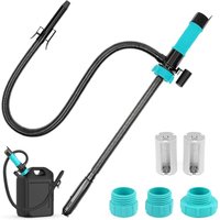 Tragbare Flüssigkeitstransferpumpe, elektrische Pumpe – tragbare elektrische Siphon-Dosenpumpe – Wasserpumpe – 2,4 GPM – Verwendung in Garage, von S-GIANT