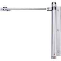 Türschließer mit Feder aus Aluminiumlegierung, verstellbar, oberflächenmontiert, automatische Schließvorrichtung, 25–45 kg (1 Stück) von S-GIANT