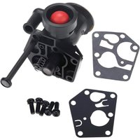 Vergaser-Kit für Rasenmäher aus Metall mit Installationshardware, kompatibel mit Briggs & Stratton 499809 498809A 494406 von S-GIANT