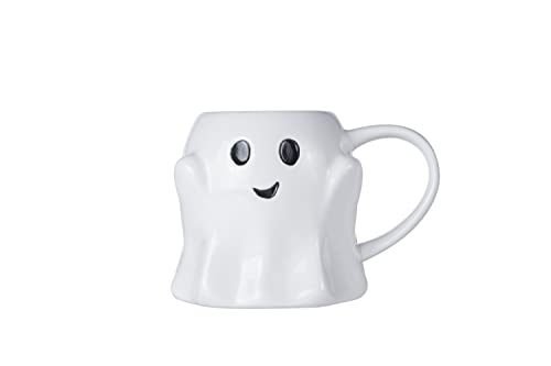 S-JIANG Geistertasse Kaffee – 3D Halloween Tasse Geistertasse Thema Party Gastgeschenk Keramik Tassen lustige Tassen Geschenk für Chil Frauen Männer von S-JIANG