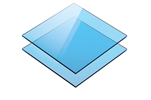 Acrylglas farbig, GS Platte, 3 mm stark, vielfältig verwendbar, INNEN & AUßEN, bruchfestes Marken Acrylglas für Lichtobjekte GS Platte (Hellblau, 20 x 30cm) von S-Polybond