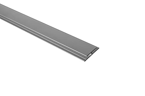 S-Polytec Aluminium H- Profil, Alu Verbindungsprofil, Aluprofil für Vinyl-Boden und Aluverbundplatten 3mm, eloxiert (3mm Silber, H- Profil (2Meter), 10) von S-Polytec